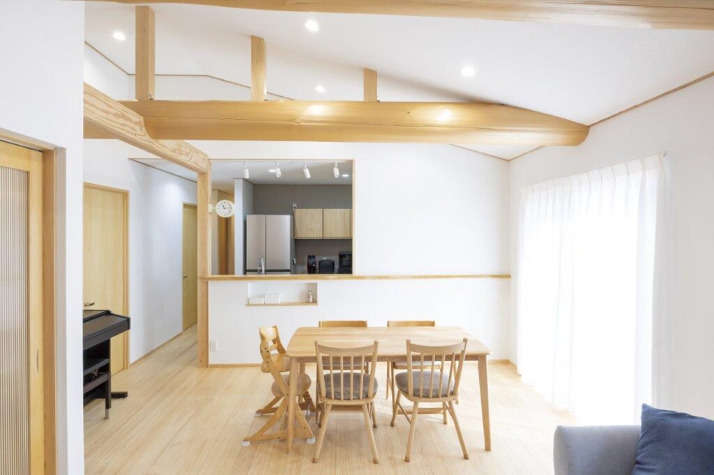 “平屋の家”　家族5人のコンパクトハウス
